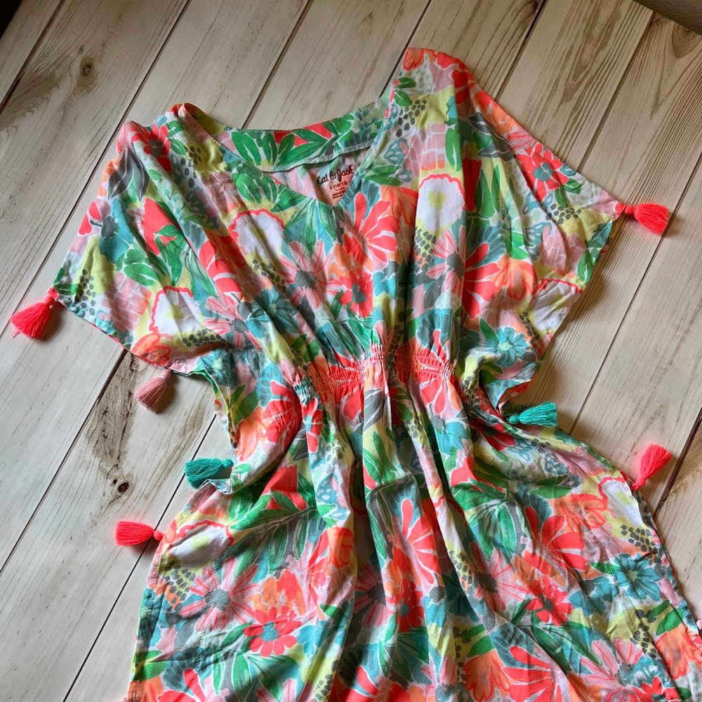 Cat & Jack Girls Beach Coverup